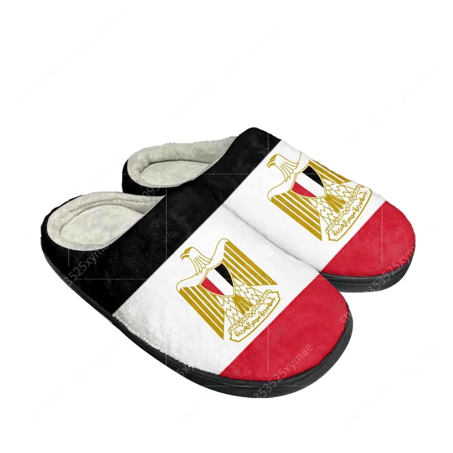 Men Shoes Egypt - Bawełniane kapcie domowe z motywem egipskiej