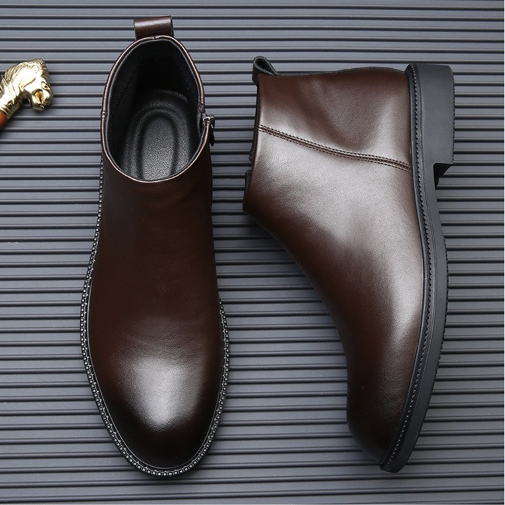 Men Shoes Size 46 - Męskie botki Chelsea na jesień i