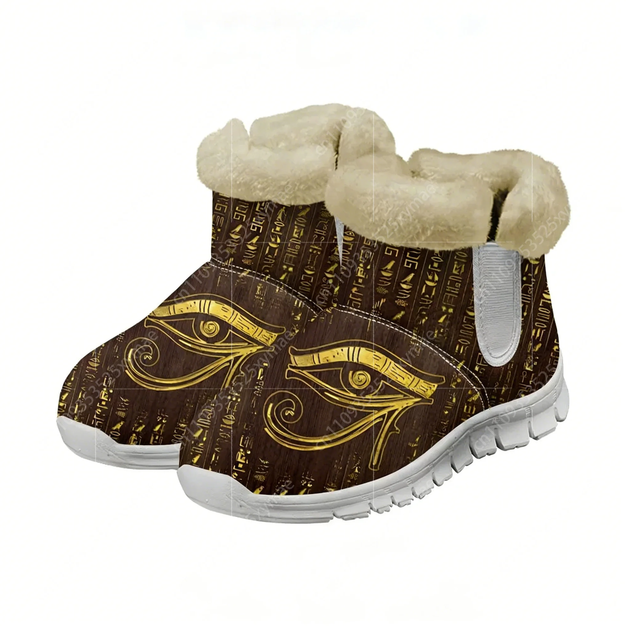 Men Shoes Egypt - Buty zimowe Horus, egipski bóg, Oko
