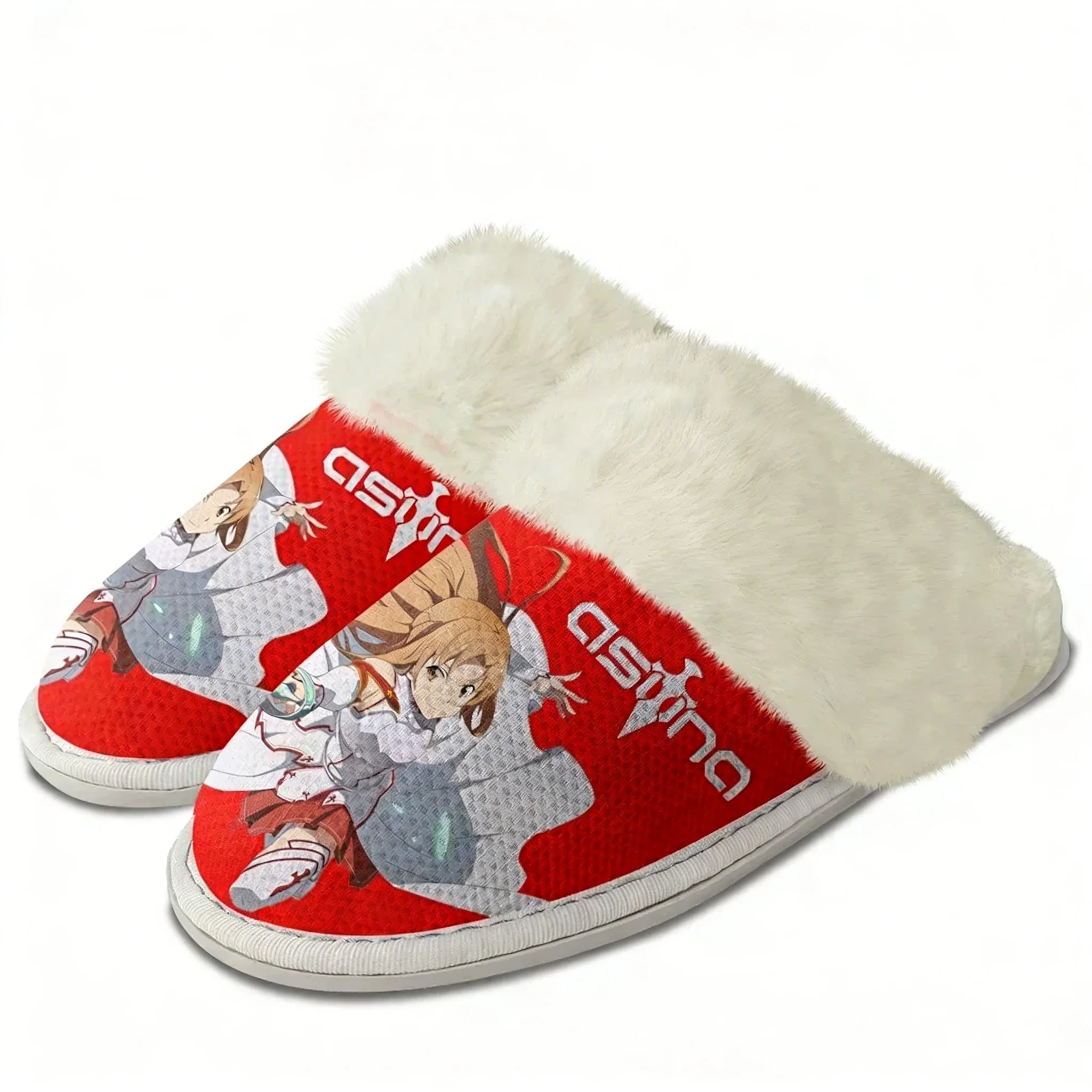 Men Shoes Online - Sword Art Online Asuna Pluszowe Kapcie