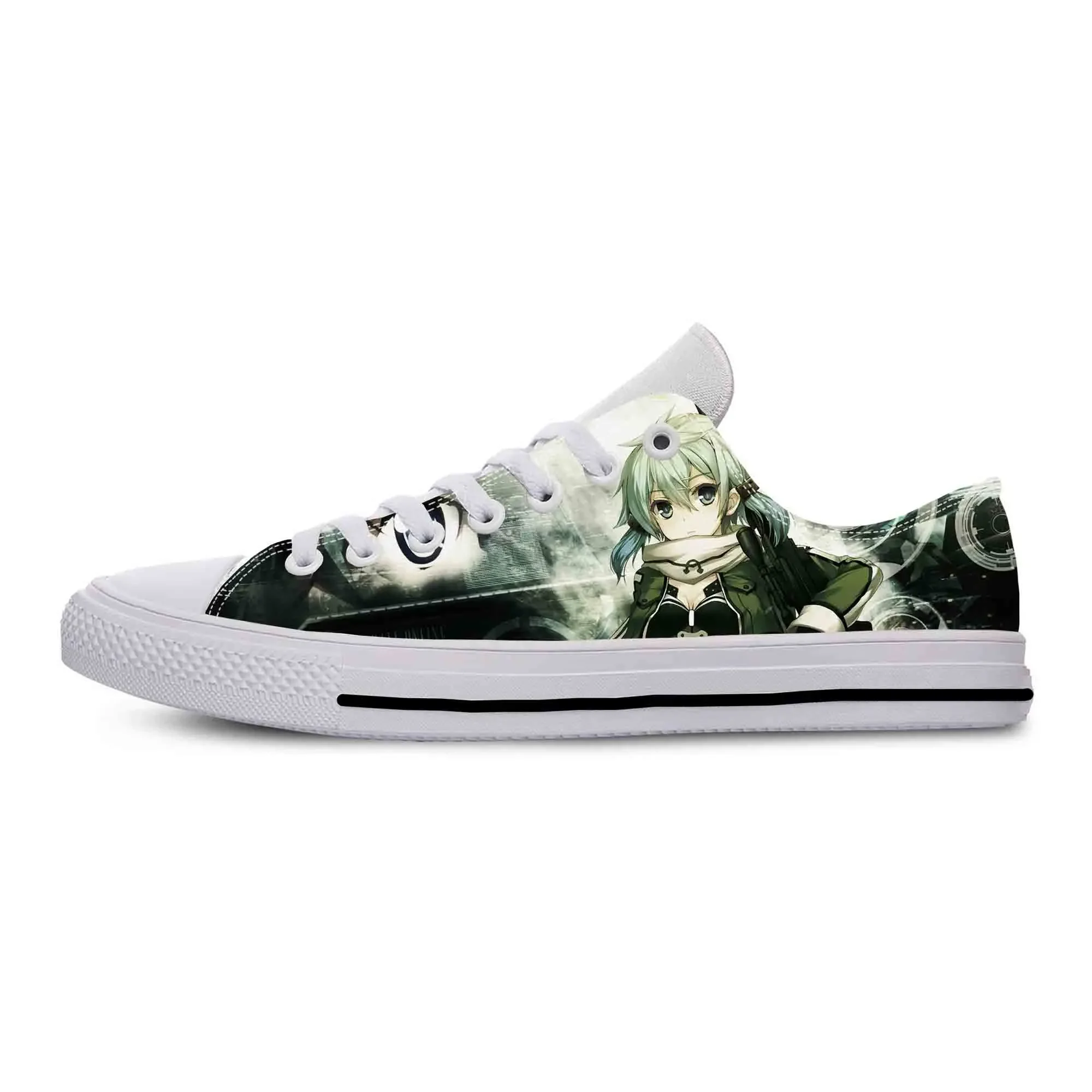 Men Shoes Online - Anime Kreskówka Manga Sinon Asada Sword