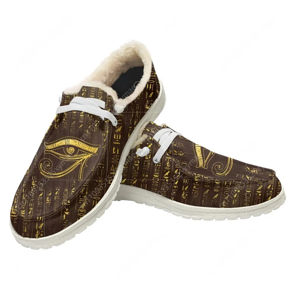 Men Shoes Egypt - Buty codzienne z motywem egipskiego oka