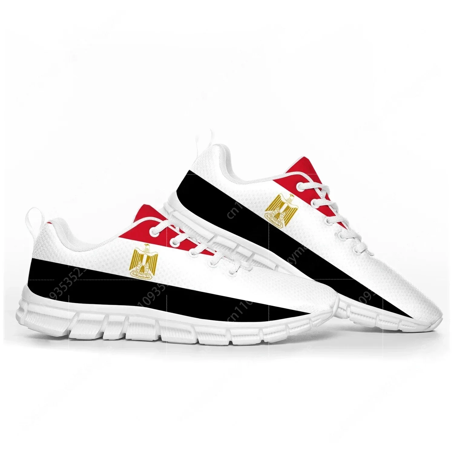 Men Shoes Egypt - Buty sportowe z motywem egipskiej flagi