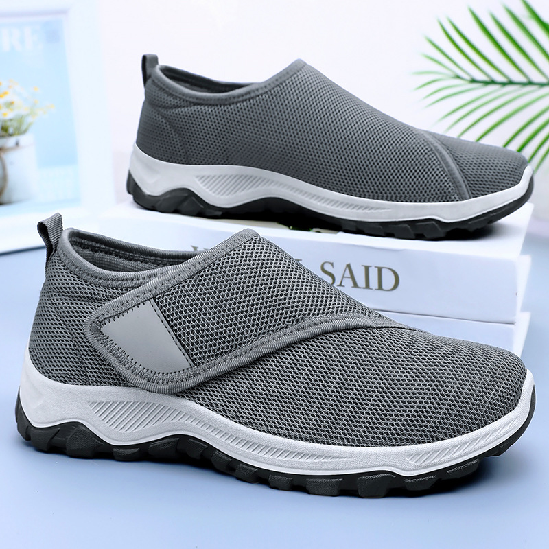 Nowe męskie buty z siateczki n – Men'S Shoes With Velcro recenzja i cena