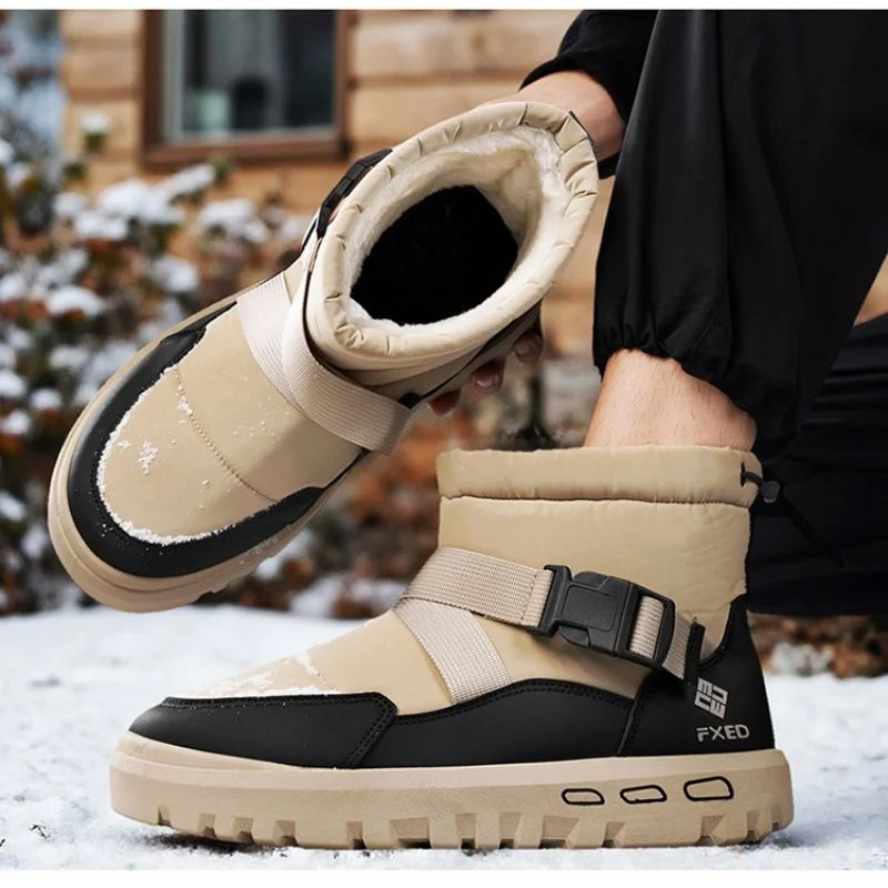 Zimowe męskie buty za kostkę n – Men Shoes Online recenzja i cena