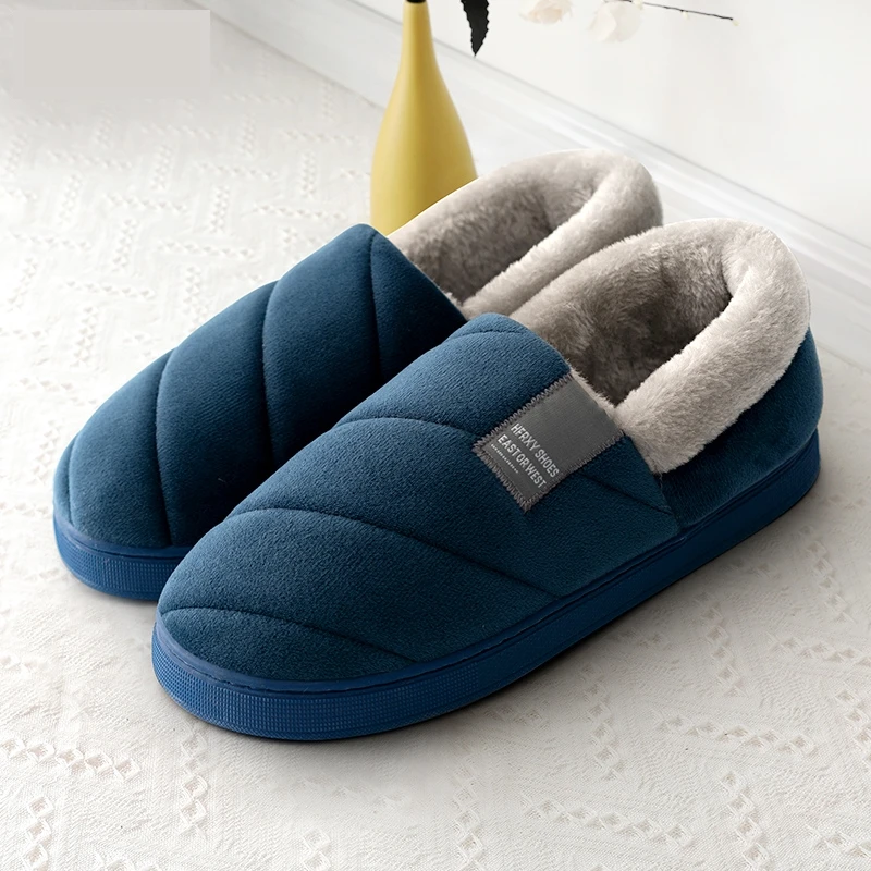 Nowe męskie kapcie zimowe jedn – Men Shoes Size 46 recenzja i cena