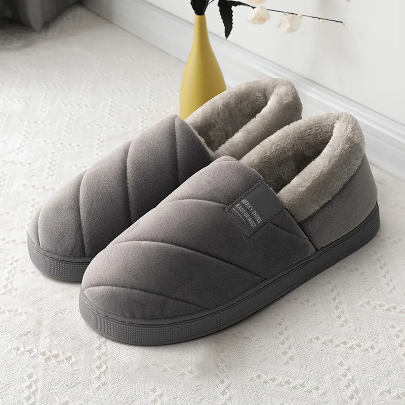 Nowe męskie kapcie zimowe jedn – Men Shoes Size 46 recenzja i cena