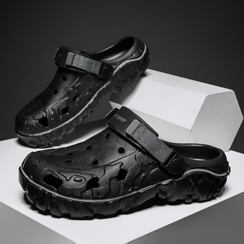 Męskie sandały letnie chodaki  – Men Shoes Size 46 recenzja i cena