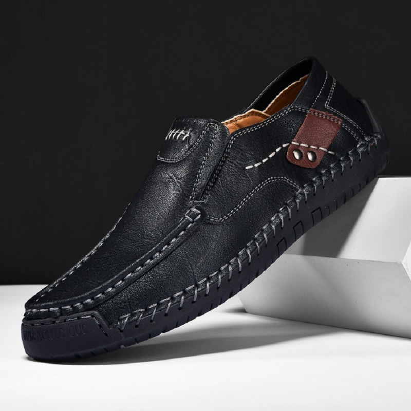 Rzymskie Męskie Skórzane Buty  – Men'S Shoes Clearance Sale recenzja i cena