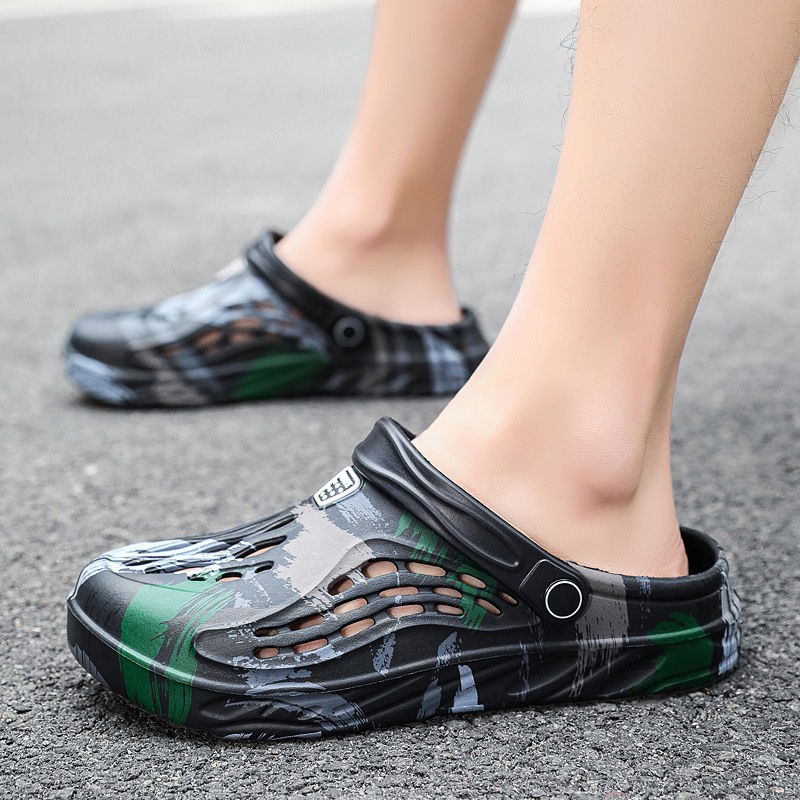 Męskie letnie sandały w kamufl – Men'S Shoes With Velcro recenzja i cena