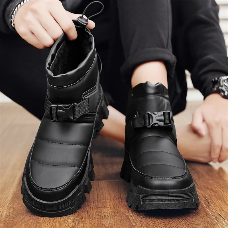 Męskie zimowe grube, ciepłe śn – Men Shoes Online recenzja i cena