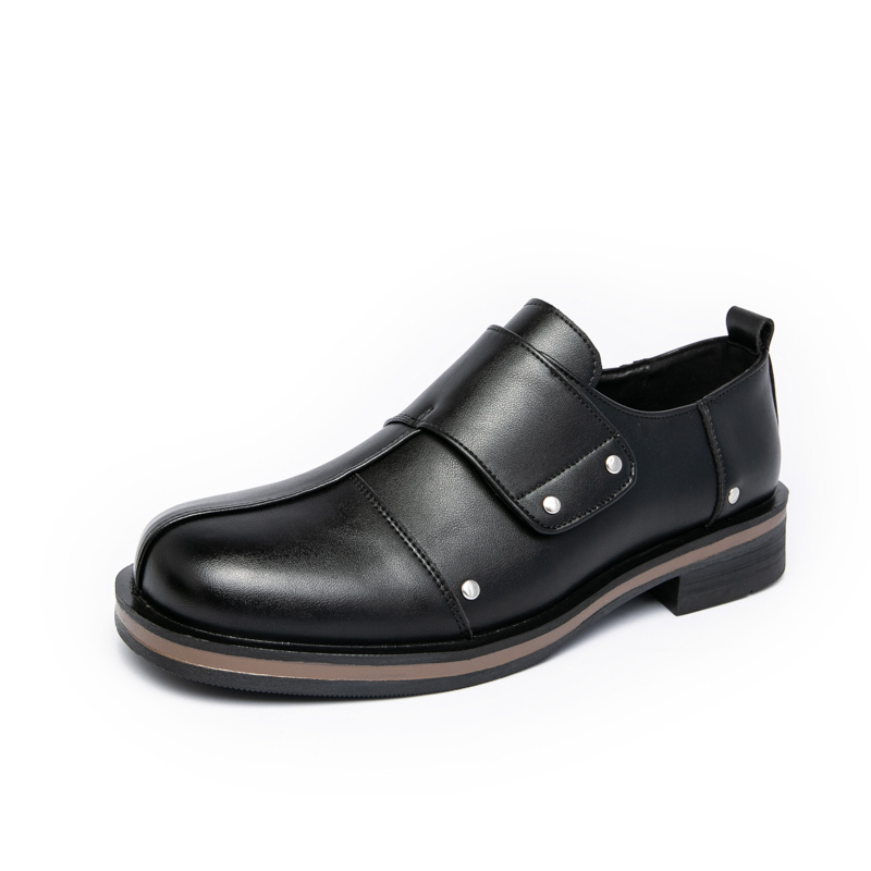Męskie buty wizytowe do pracy, – Men'S Shoes With Velcro recenzja i cena