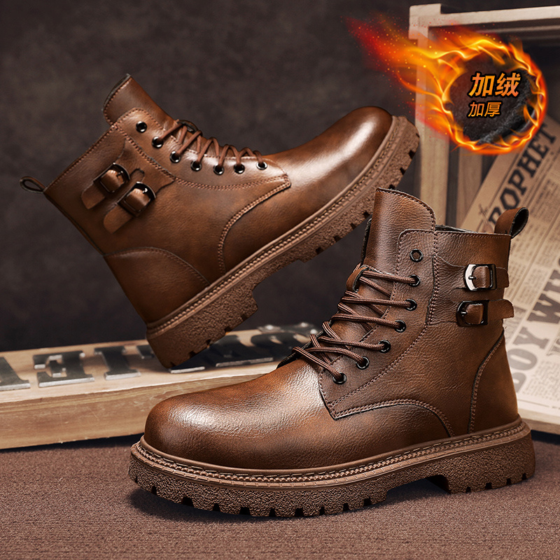 Nowe męskie buty śniegowce ze  – Men Shoes Size 46 recenzja i cena