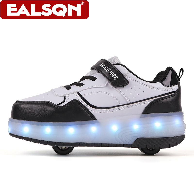 Nowe dziecięce rolki LED ze św – Men'S Shoes With Velcro recenzja i cena